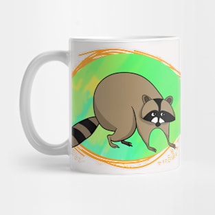 The usual life of a raccoon Mug